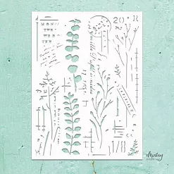 Трафарет 15х20 см "Mixed 9" (Mintay) Трафарет 15х20 см "Mixed 9" (Mintay)