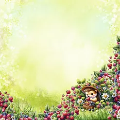 Бумага "Berry" (SunnyCraft) Бумага "Berry" (SunnyCraft)