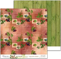 Бумага 20х20 см "Домик лесника. Основной 04" (Muscari) Бумага 20х20 см "Домик лесника. Основной 04" (Muscari)