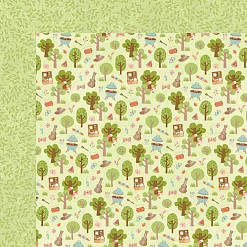 Бумага "Weekend adventures. Picnic" (BoBunny) Бумага "Weekend adventures. Picnic" (BoBunny)