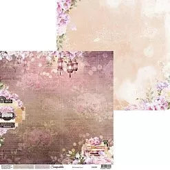 Бумага 30х30 см "Счастье. Лист 6" (Scrapodelie) Бумага 30х30 см "Счастье. Лист 6" (Scrapodelie)