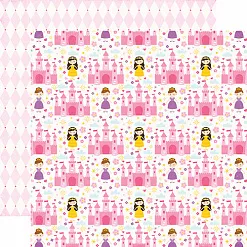 Бумага "Perfect princess. Fairy tale castle" (Echo Park) Бумага "Perfect princess. Fairy tale castle" (Echo Park)