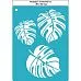 Трафарет "Монстера. Большой", 30х40 см (CraftStory) Трафарет "Монстера. Большой", 30х40 см (CraftStory)