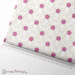 Отрез ткани 75х50 см "Маленькая леди" (ScrapMania) Отрез ткани 75х50 см "Маленькая леди" (ScrapMania)