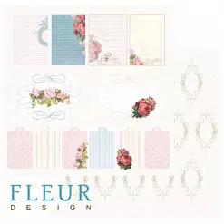 Бумага "Солнечное лето. Теги" (Fleur-design) Бумага "Солнечное лето. Теги" (Fleur-design)
