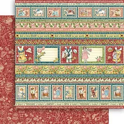 Бумага "Penny's Paper Doll Family. Beyond borders" (Graphic 45) Бумага "Penny's Paper Doll Family. Beyond borders" (Graphic 45)