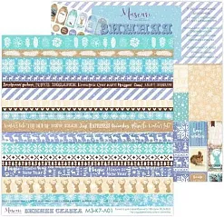 Бумага 30х30 см "Зимняя сказка 01" (Muscari) Бумага 30х30 см "Зимняя сказка 01" (Muscari)