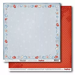 Бумага "Once Upon a Winter. Зимние забавы" (ScrapBerry's) Бумага "Once Upon a Winter. Зимние забавы" (ScrapBerry's)