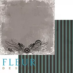 Бумага "Механика. Расправляя крылья" (Fleur-design) Бумага "Механика. Расправляя крылья" (Fleur-design)