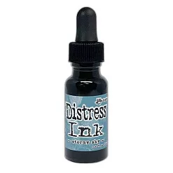 Заправка к подушечке Distress Ink "Stormy Sky", 15 мл (Ranger) Заправка к подушечке Distress Ink "Stormy Sky", 15 мл (Ranger)
