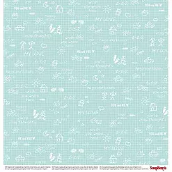 Бумага "Про любовь. Ты и я" (ScrapBerry's) Бумага "Про любовь. Ты и я" (ScrapBerry's)