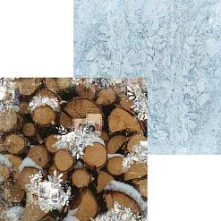 Бумага 30х30 см "Снежная даль. Лист 6" (Scrapodelie) Бумага 30х30 см "Снежная даль. Лист 6" (Scrapodelie)