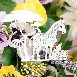 Чипборд "Зебра", 9х7 см (LeoMammy) Чипборд "Зебра", 9х7 см (LeoMammy)