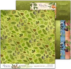 Бумага 20х20 см "Домик лесника. Основной 01" (Muscari) Бумага 20х20 см "Домик лесника. Основной 01" (Muscari)