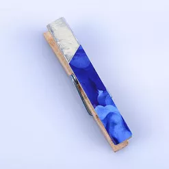 Набор деревянных прищепок с фольгированием "Мраморная крошка" (АртУзор) Набор деревянных прищепок с фольгированием "Мраморная крошка" (АртУзор)