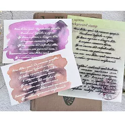 Штамп "Пушкинские строки", 9х5,3 см (AgiArt) Штамп "Пушкинские строки", 9х5,3 см (AgiArt)