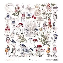 Бумага 30х30 см "Воображариум. Для вырезания" (Summer studio) Бумага 30х30 см "Воображариум. Для вырезания" (Summer studio)