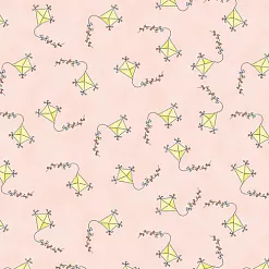 Отрез ткани 50х55 см "Воздушный змей на персиковом" (Peppy) Отрез ткани 50х55 см "Воздушный змей на персиковом" (Peppy)