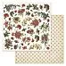 Бумага "Винтажный Новый Год. Хоровод пуансеттий" (ScrapMania) Бумага "Винтажный Новый Год. Хоровод пуансеттий" (ScrapMania)