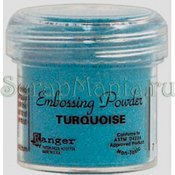 Пудра для эмбоссинга 30 мл, бирюзовая (Ranger Turquoise)