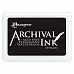Водостойкая перманентная подушечка Archival Ink XL Jet Black черная