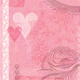 Бумага "Розовые сердца" (K&Co)