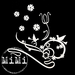 Набор украшений из чипборда "Весна. Свежесть" (MiMi Design)