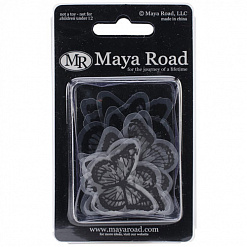 Набор вырубок "Бабочки, черные" (Maya Road)