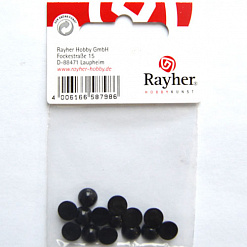 Набор глазок животного, 8 мм, для приклеивания, упаковка 14 шт (Rayher)