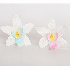 Букет орхидей "Голубая и розовая", 2 шт (Craft)