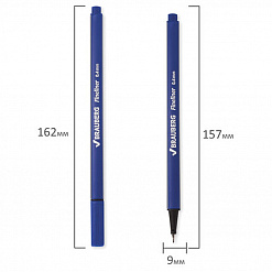 Линер капиллярный "Aero. Синяя", толщина 0,4 мм (Brauberg)