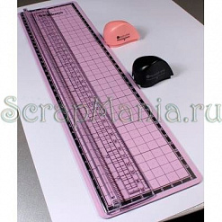 Набор резак-линейка для бумаги, коврик и насадки (ScrapBerry's)