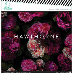Набор бумаги 30х30 см "Hawthorne", 36 листов (Heidi Swapp)