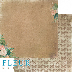 Набор бумаги 30х30 см "Дары полей", 6 листов (Fleur-design)