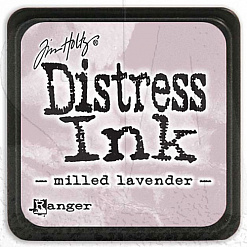 Штемпельная подушечка мини Distress Ink "Milled Lavender" (Ranger)