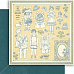 Набор бумаги 30х30 см "Penny's Paper Doll Family. Фоновый", 16 листов (Graphic 45)