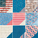 Набор бумаги 30х30 см "Америка", 48 листов (American Crafts)