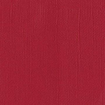 Кардсток Bazzill Basics 30,5х30,5 см однотонный с текстурой холста, цвет красной помады