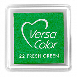 Подушечка чернильная пигментная Versacolor, размер 2,5х2,5 см, цвет майская зелень