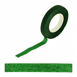 Тейп-лента "Насыщенный зеленый", ширина 1,2 см, длина 27 м