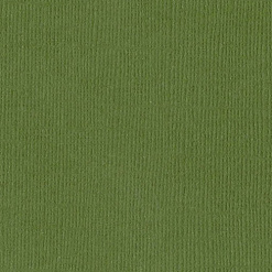 Кардсток Bazzill Basics 30,5х30,5 см однотонный с текстурой холста, цвет темно-зеленый