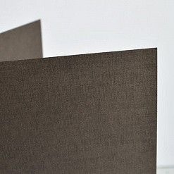 Заготовка для открытки 10х15 см из дизайнерской бумаги Sirio Denim Caffe