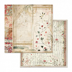 Набор бумаги 30х30 см "Oriental Garden", 10 листов (Stamperia)