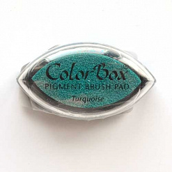 Штемпельная подушечка ColorBox, бирюзовая (Turquoise)