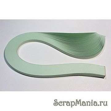 Полоски для квиллинга 5 мм, зеленый светлый (QuillingShop)