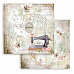 Набор бумаги 30х30 см "Romantic Collection. Threads", 10 листов (Stamperia)