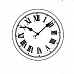 Штамп "Часы с римским циферблатом" (Студия "Елена")