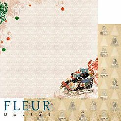 Бумага "Ожидание праздника. Чудесные подарки" (Fleur-design)