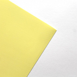 Лист фоамирана 49х49 см "Светло-желтый", 1 мм (Китай)