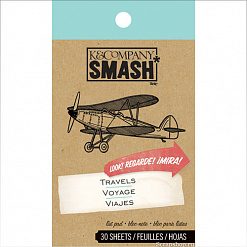 Набор карточек для журналинга 7х12 см "Smash. Путешествие" (K&Company)